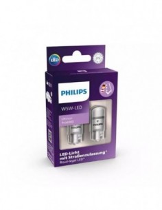 BOMBILLA LED W5W PHILIPS ULTINON PRO6000 2 UDS 0.9W 12V