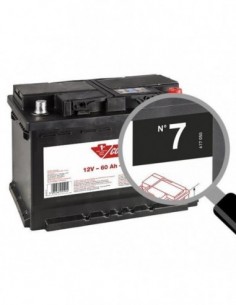 BATERÍA DE COCHE CONTACT 7 60AH 560A